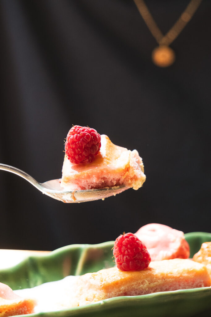 Dégustation biscuit rose perdue framboise